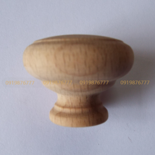 Tay nắm gỗ phi 38, mẫu 03